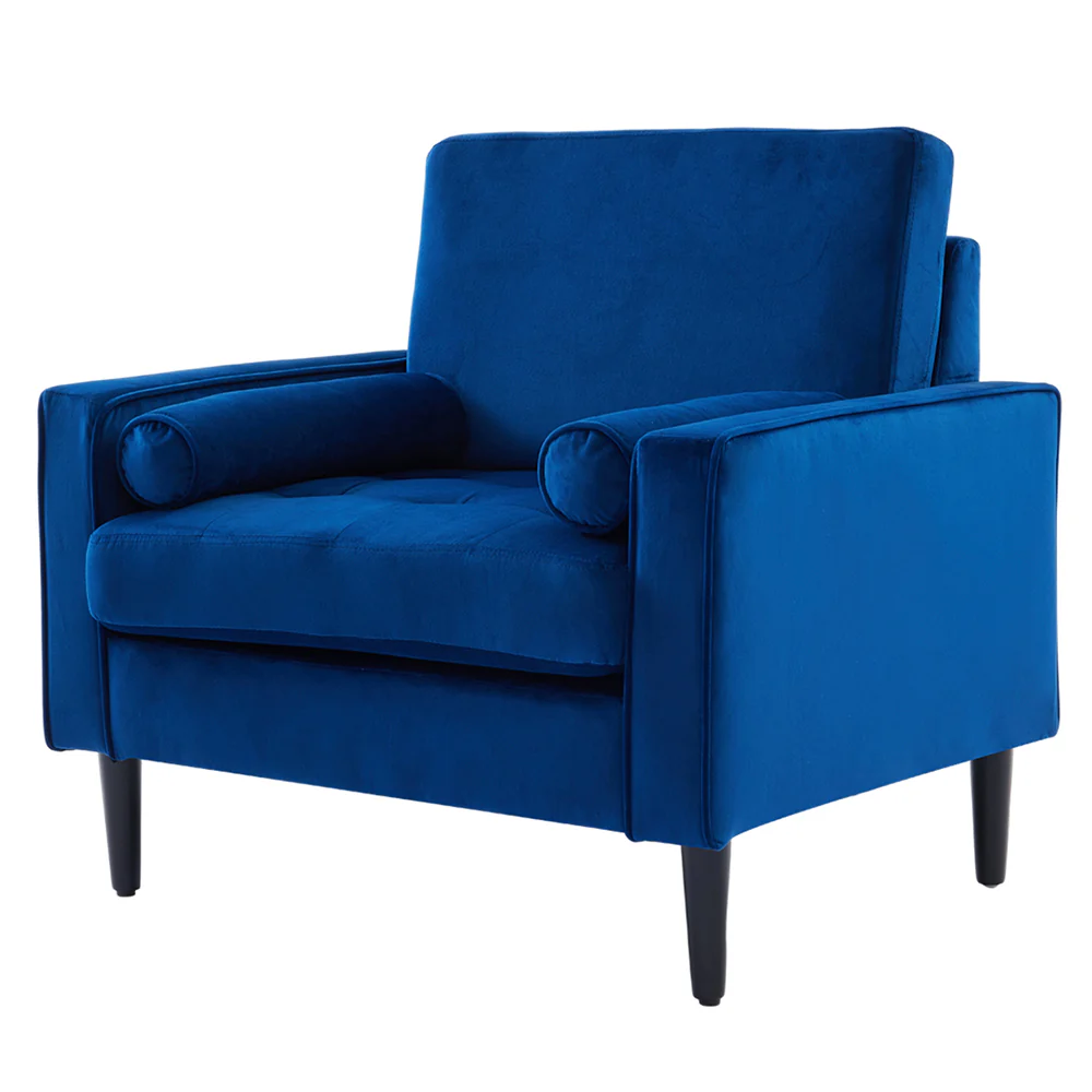 Livingandhome Mid-Century Single Sofa Armchair - Image 4