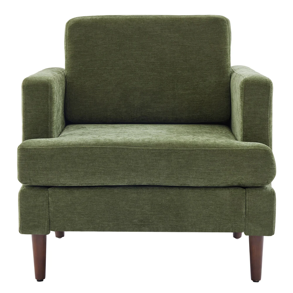 Livingandhome Minimalist Mid-Century Accent Armchair - Image 4