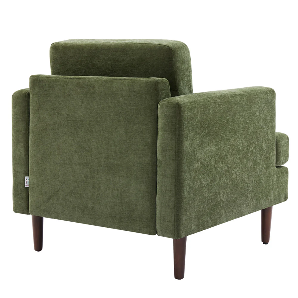 Livingandhome Minimalist Mid-Century Accent Armchair - Image 5