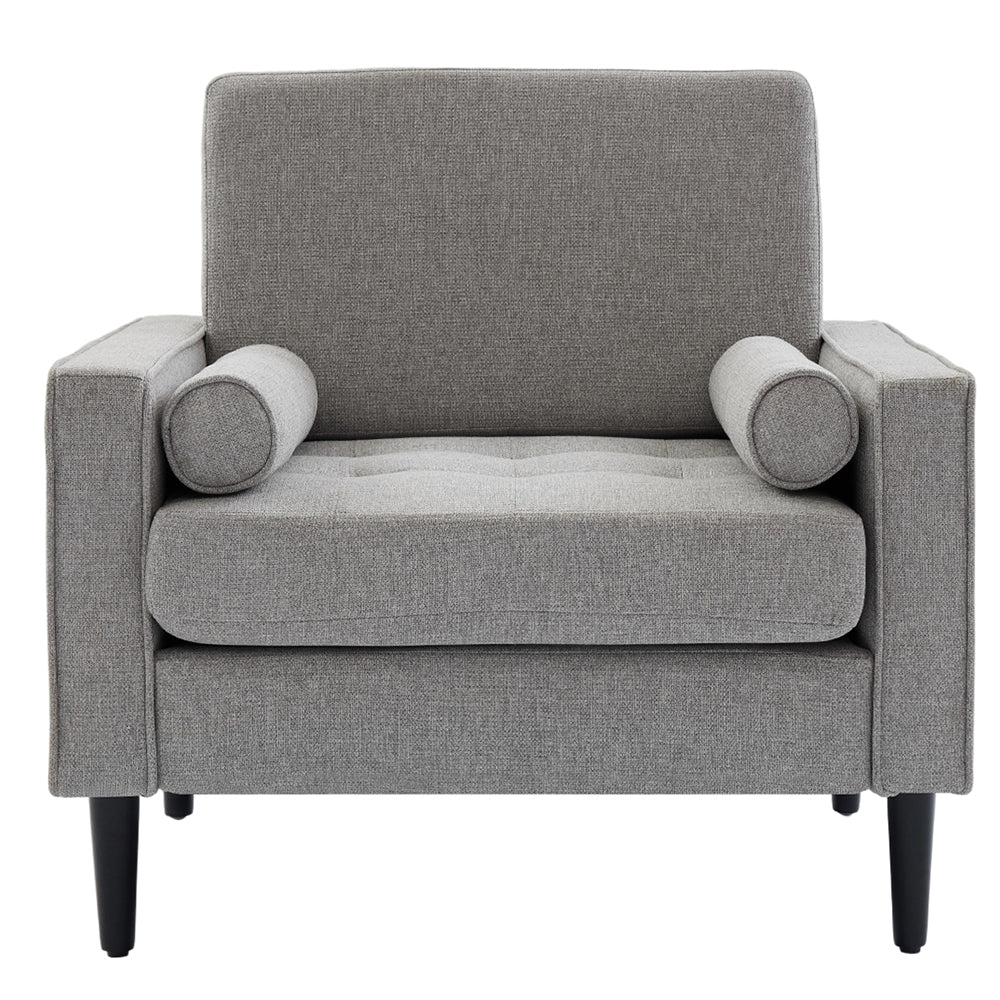 Livingandhome Minimalist Mid-Century Accent Chair - Image 4
