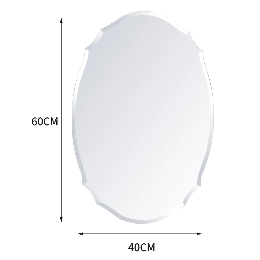 Livingandhome Minimalist Wall Mounted Beveled Edge Mirror - Image 2