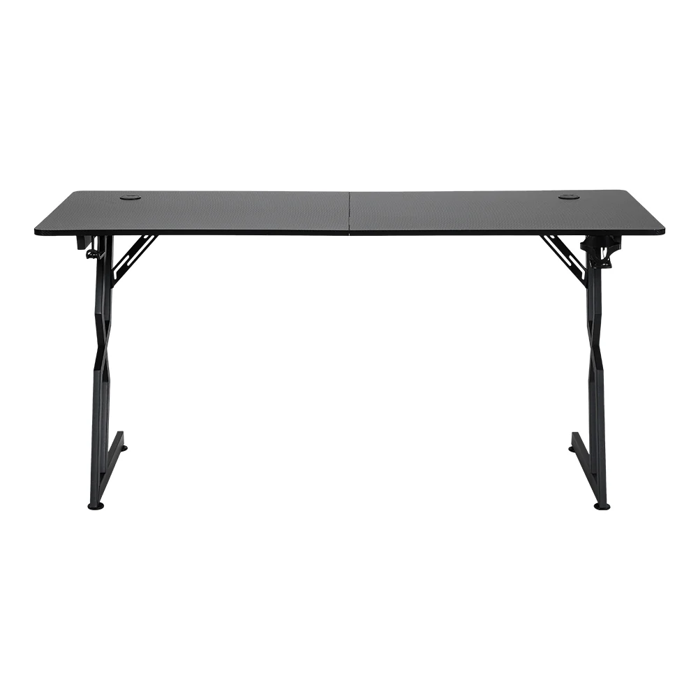 Livingandhome Modern Gaming Desk with Headphone Holder - Image 2