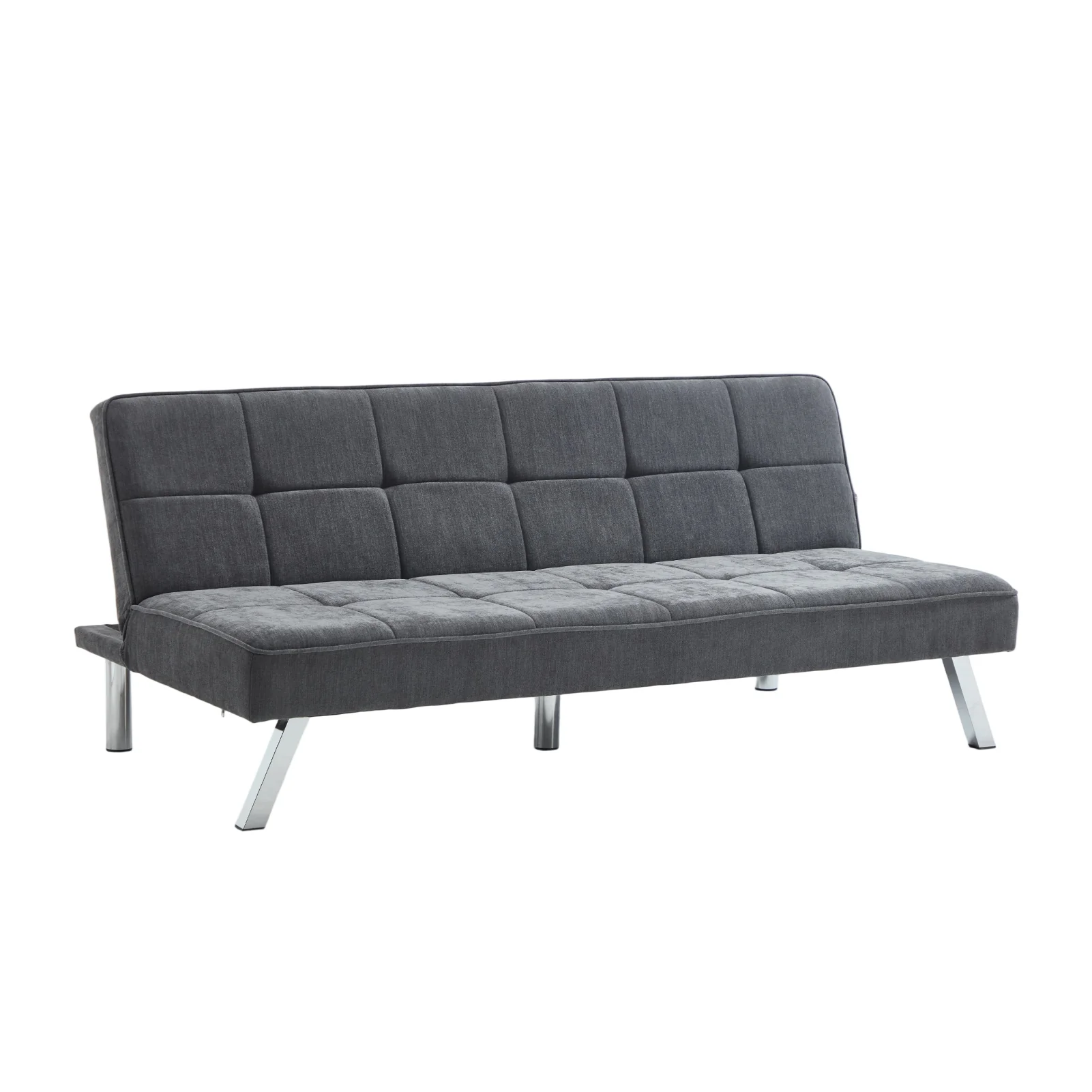 Livingandhome Modern Grey Convertible Sofa Bed - Image 3