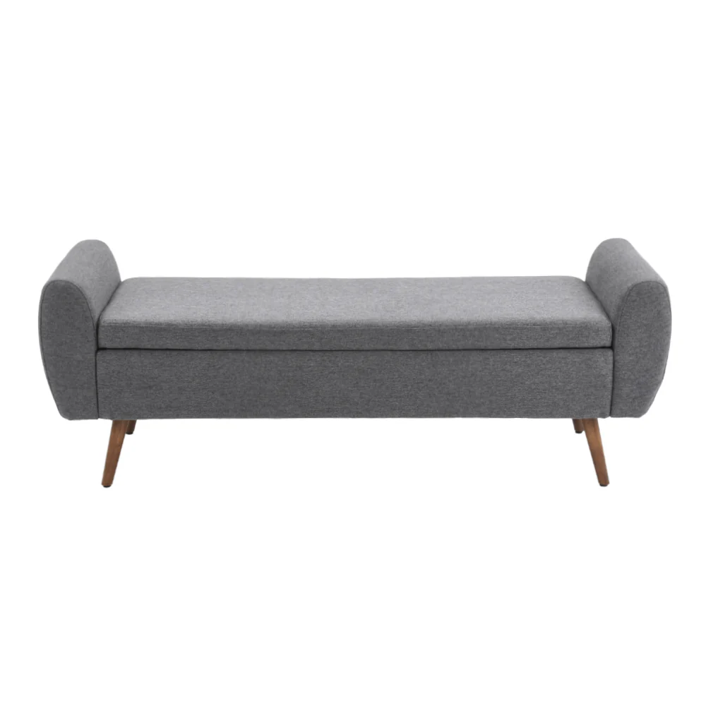 Livingandhome Modern Linen Storage Bench - Image 4