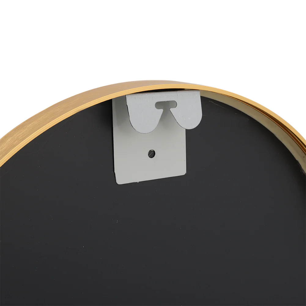 Livingandhome Modern Oval Metal Full Length Wall Mirror - Image 3