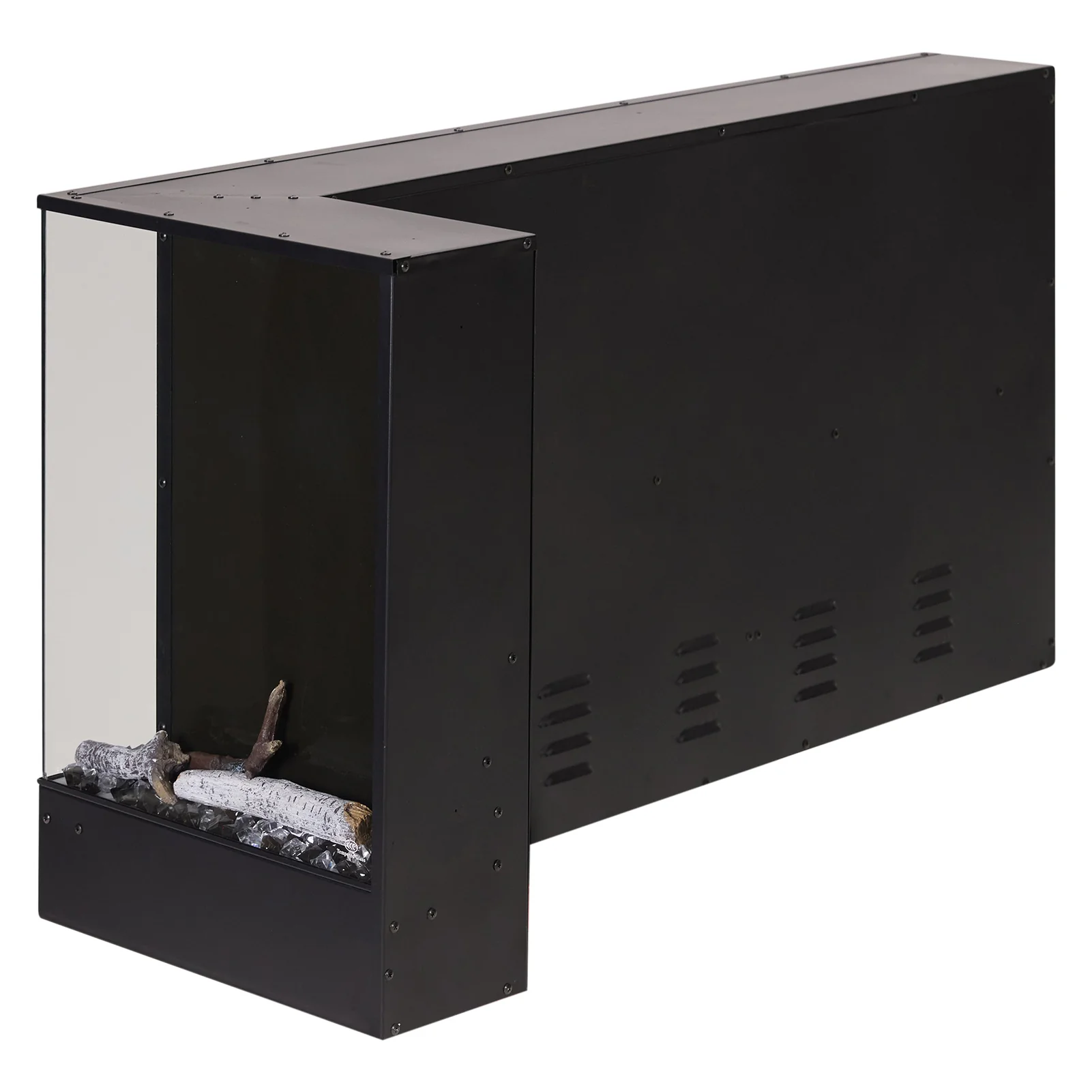 Livingandhome Modern Recessed Electric Fireplace With Remote - Image 5