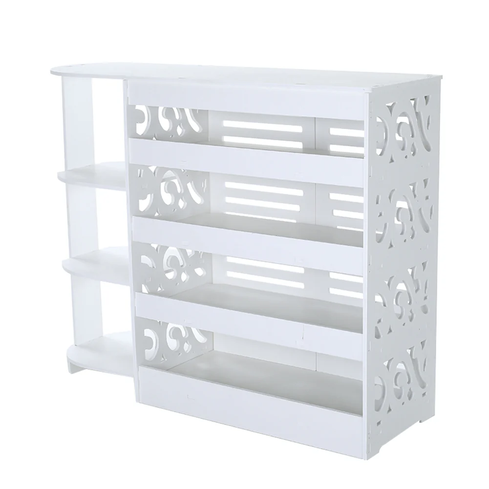 Livingandhome Modern Shoe Cabinet Storage Shelf for Entryway - Image 3