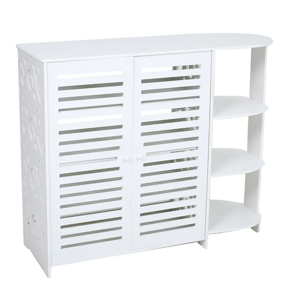 Livingandhome Modern Shoe Cabinet Storage Shelf for Entryway - Image 5