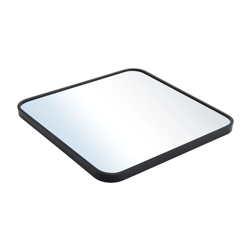 Livingandhome Modern Square Wall Mirror with Aluminum Alloy Frame - Image 5