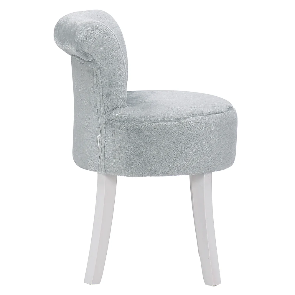 Livingandhome Modern Vanity Chair With Plush Upholstery - Image 4