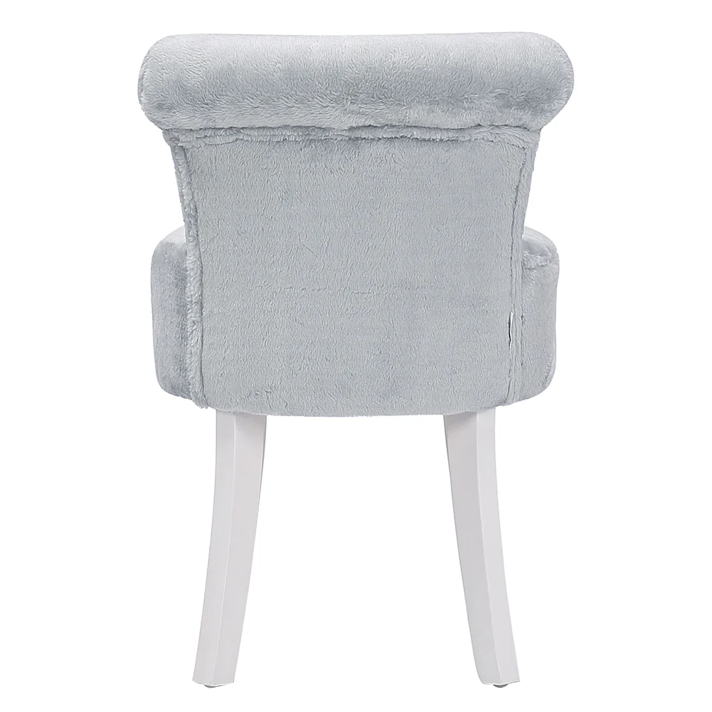 Livingandhome Modern Vanity Chair With Plush Upholstery - Image 5