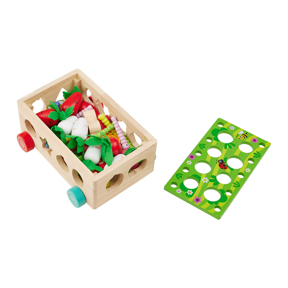 Livingandhome Montessori Toy Wooden Building Blocks - Image 4