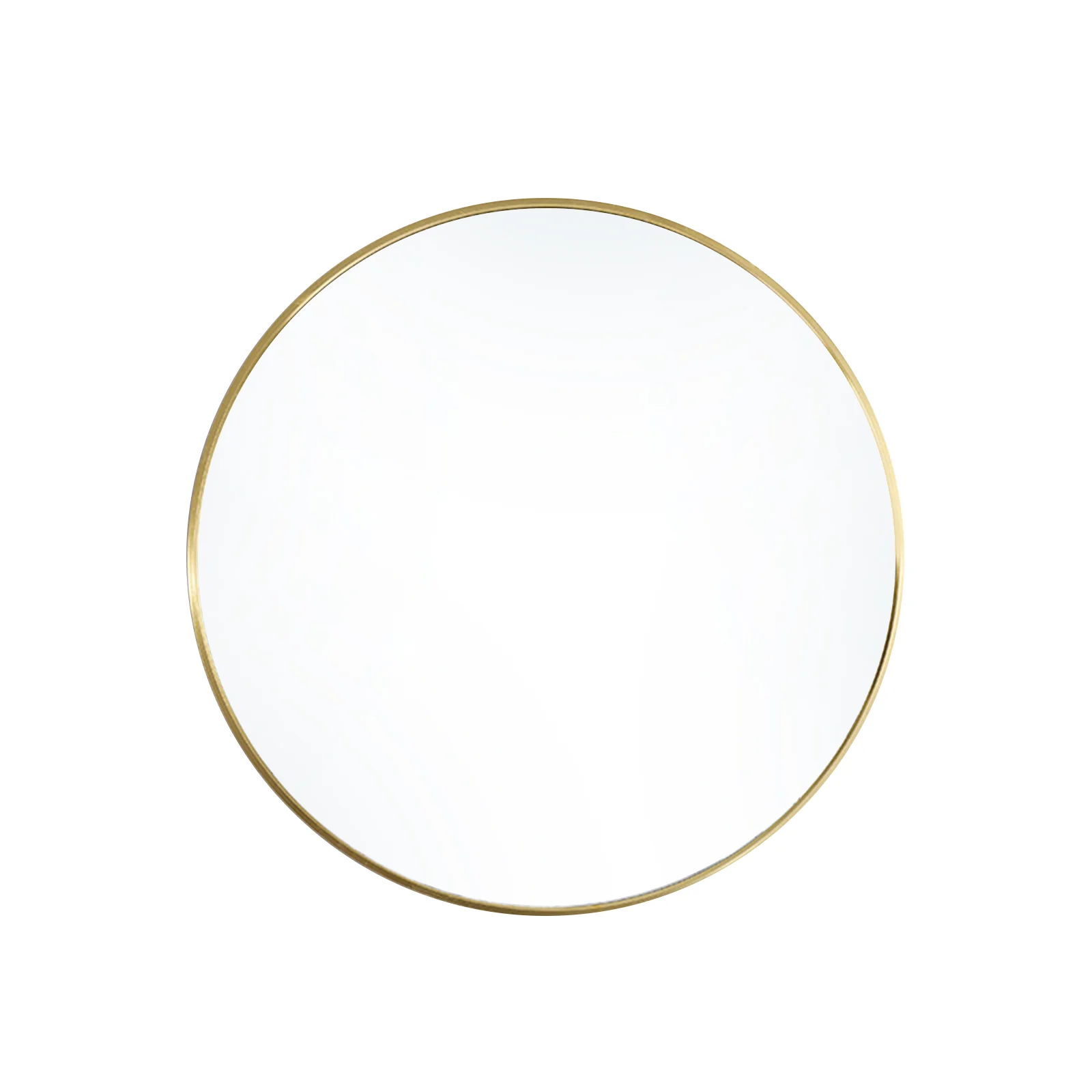Livingandhome Nordic Round Bathroom Framed Mirror Wall Hanging - Image 2
