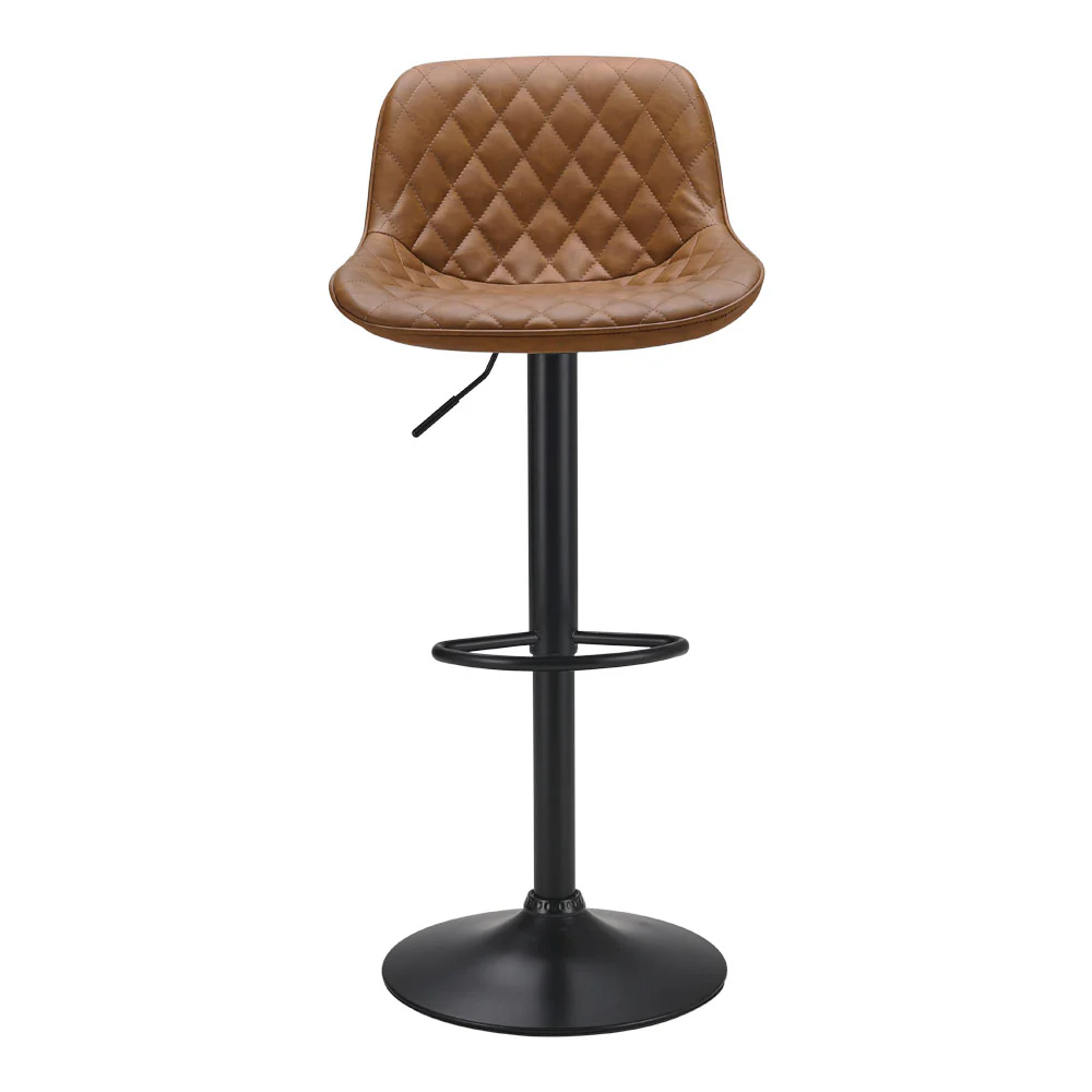 Livingandhome Pair of Swivel Counter Bar Chairs - Image 4
