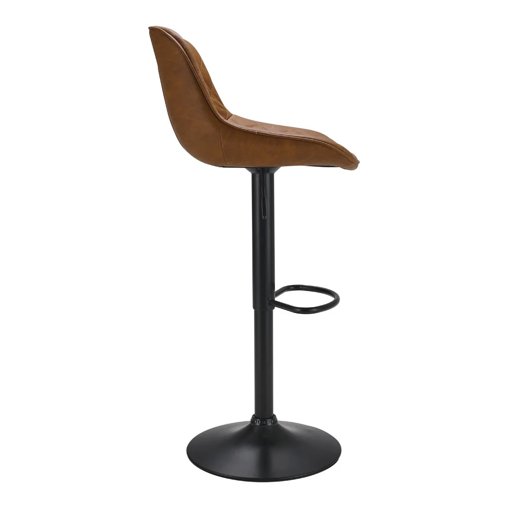 Livingandhome Pair of Swivel Counter Bar Chairs - Image 5