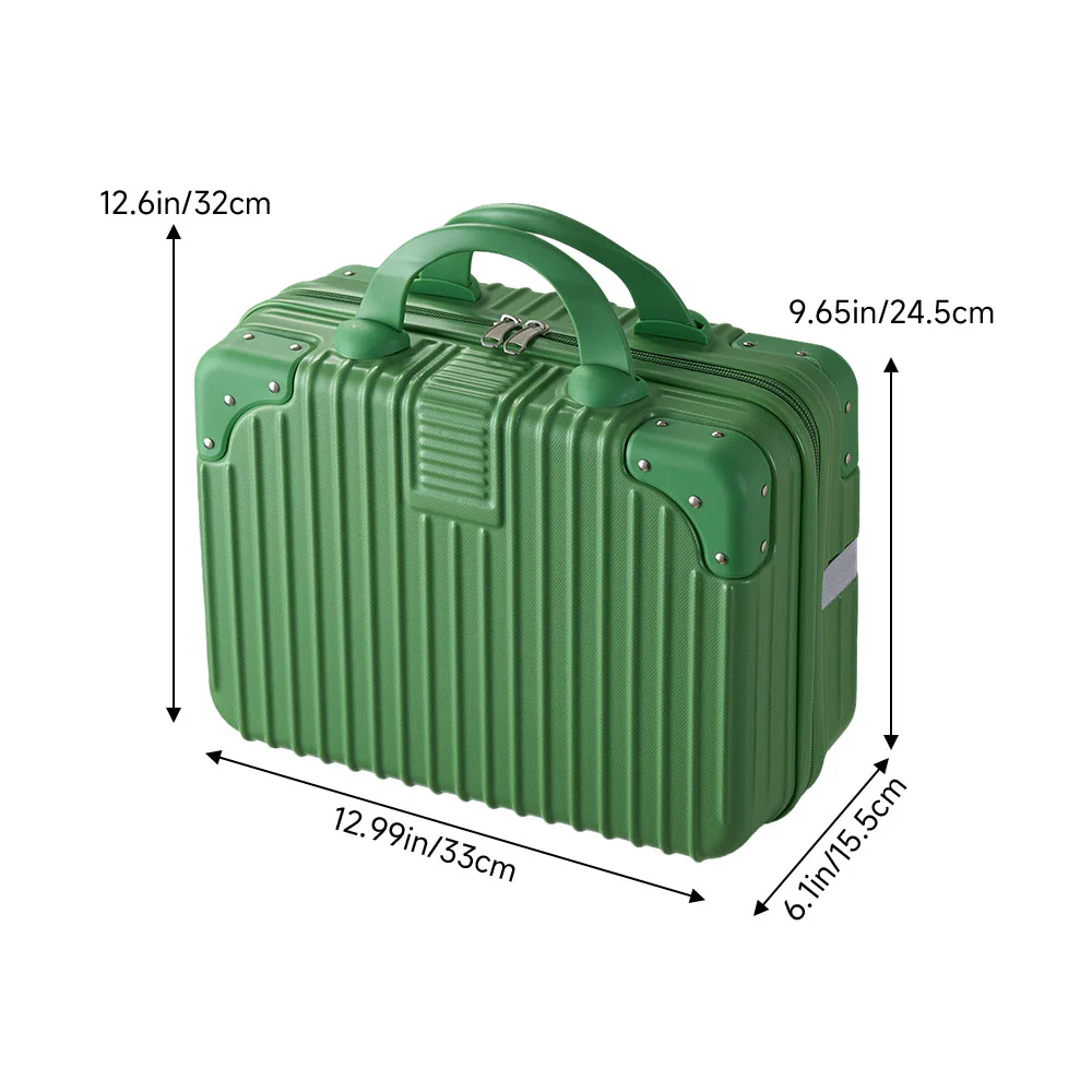 Livingandhome Portable Hard Shell Handheld Makeup Travel Case - Image 8