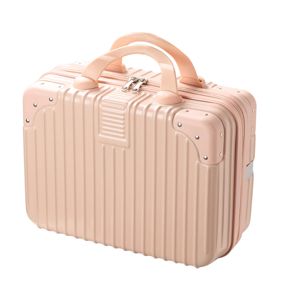 Livingandhome Portable Hard Shell Handheld Makeup Travel Case