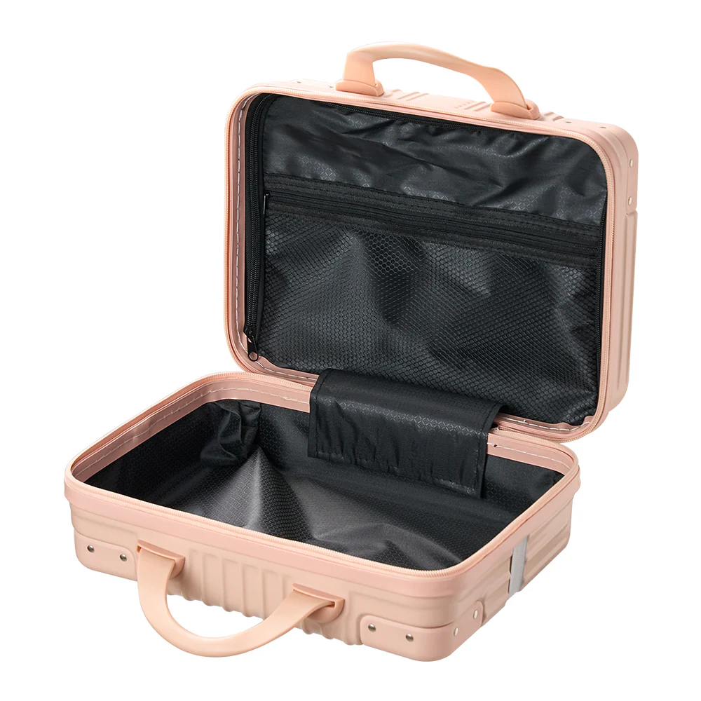 Livingandhome Portable Hard Shell Handheld Makeup Travel Case - Image 6
