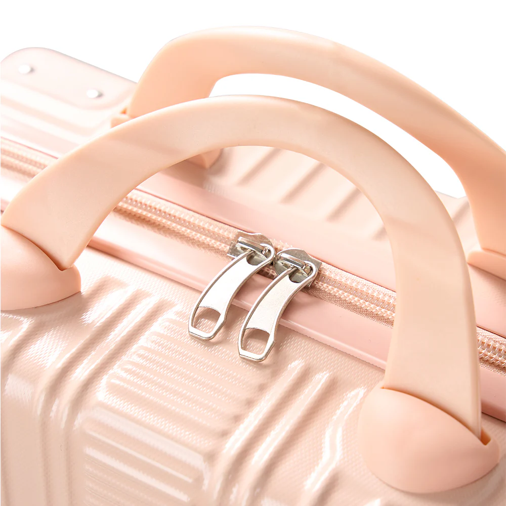 Livingandhome Portable Hard Shell Handheld Makeup Travel Case - Image 7