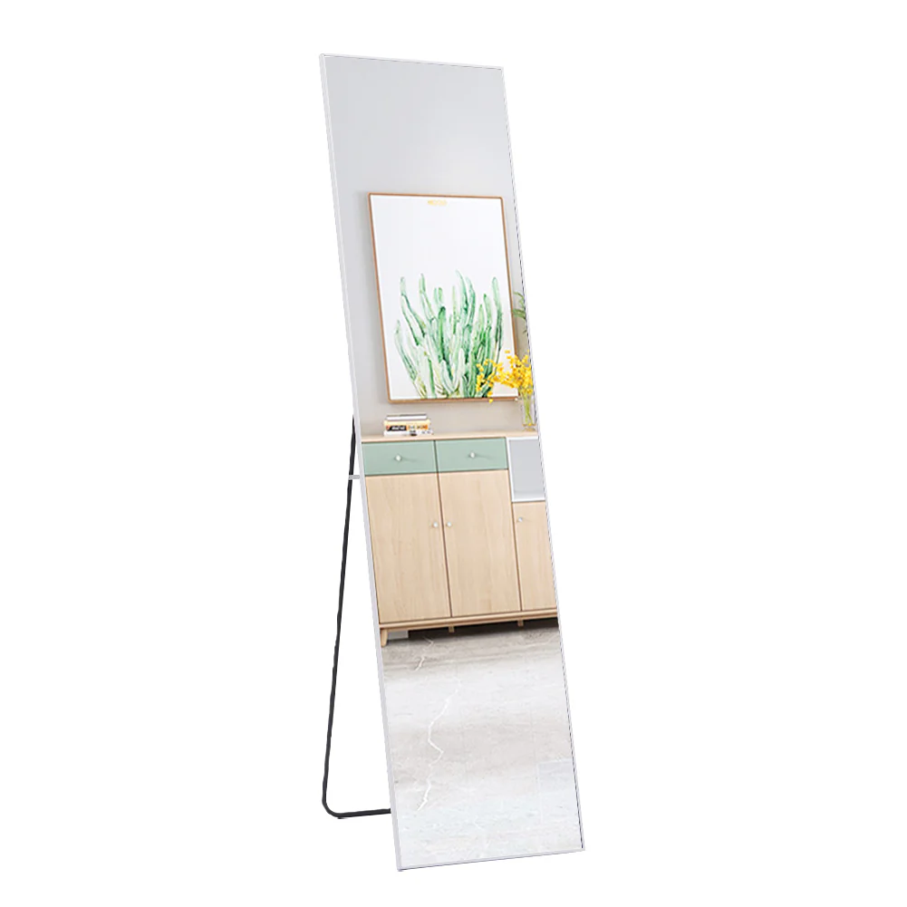 Livingandhome Rectangular Full Length Mirror Freestanding Hanging - Image 2