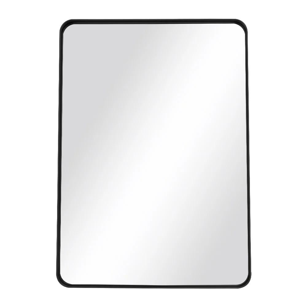 Livingandhome Rectangular Metal Framed Wall Mirror Decorative - Image 3