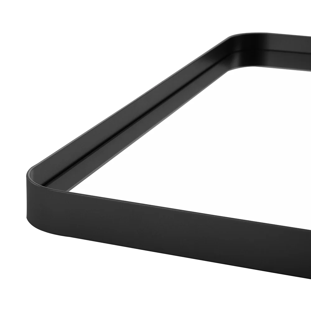 Livingandhome Rectangular Metal Framed Wall Mirror Decorative - Image 6