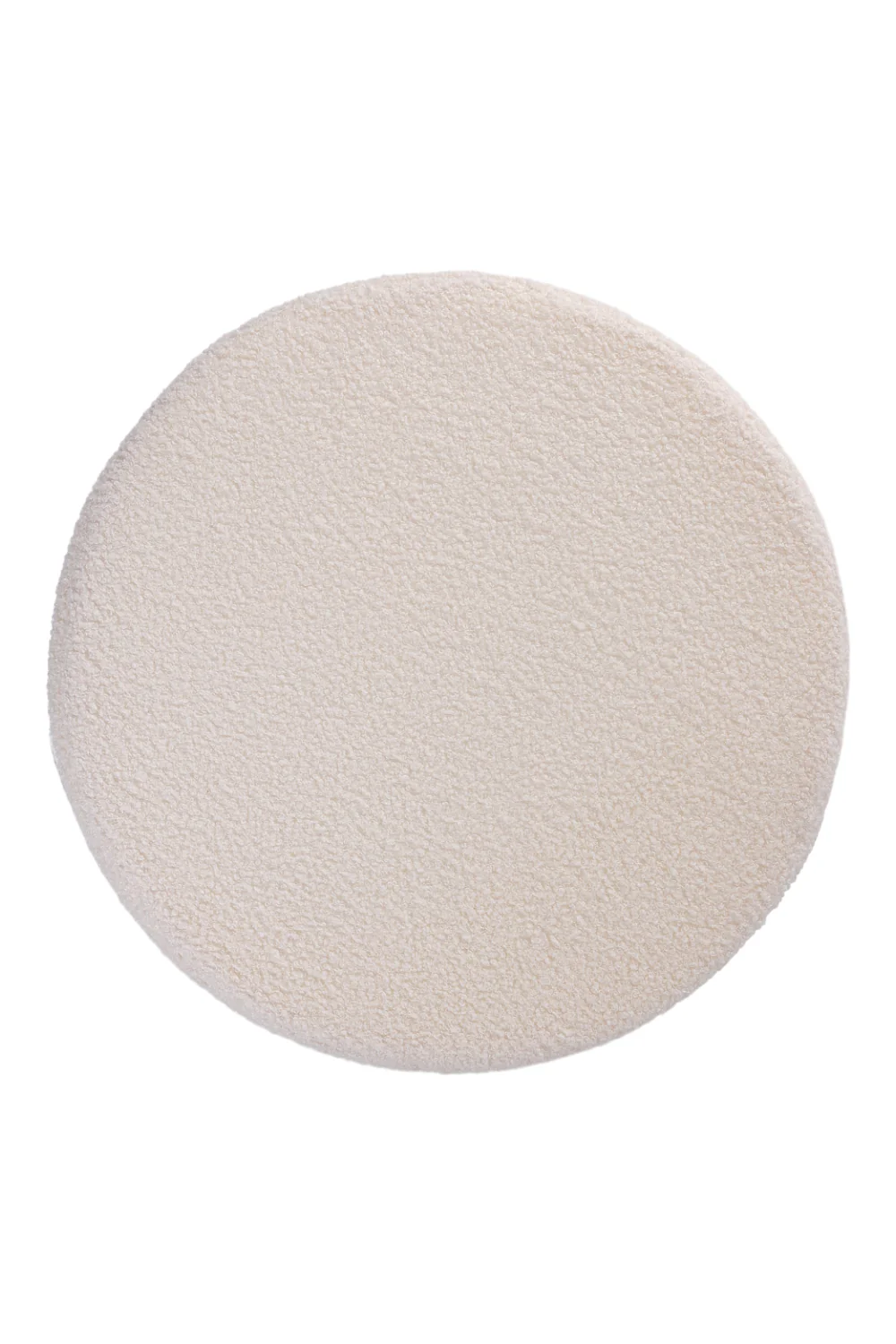 Livingandhome Round Upholstered Footstool. - Image 5