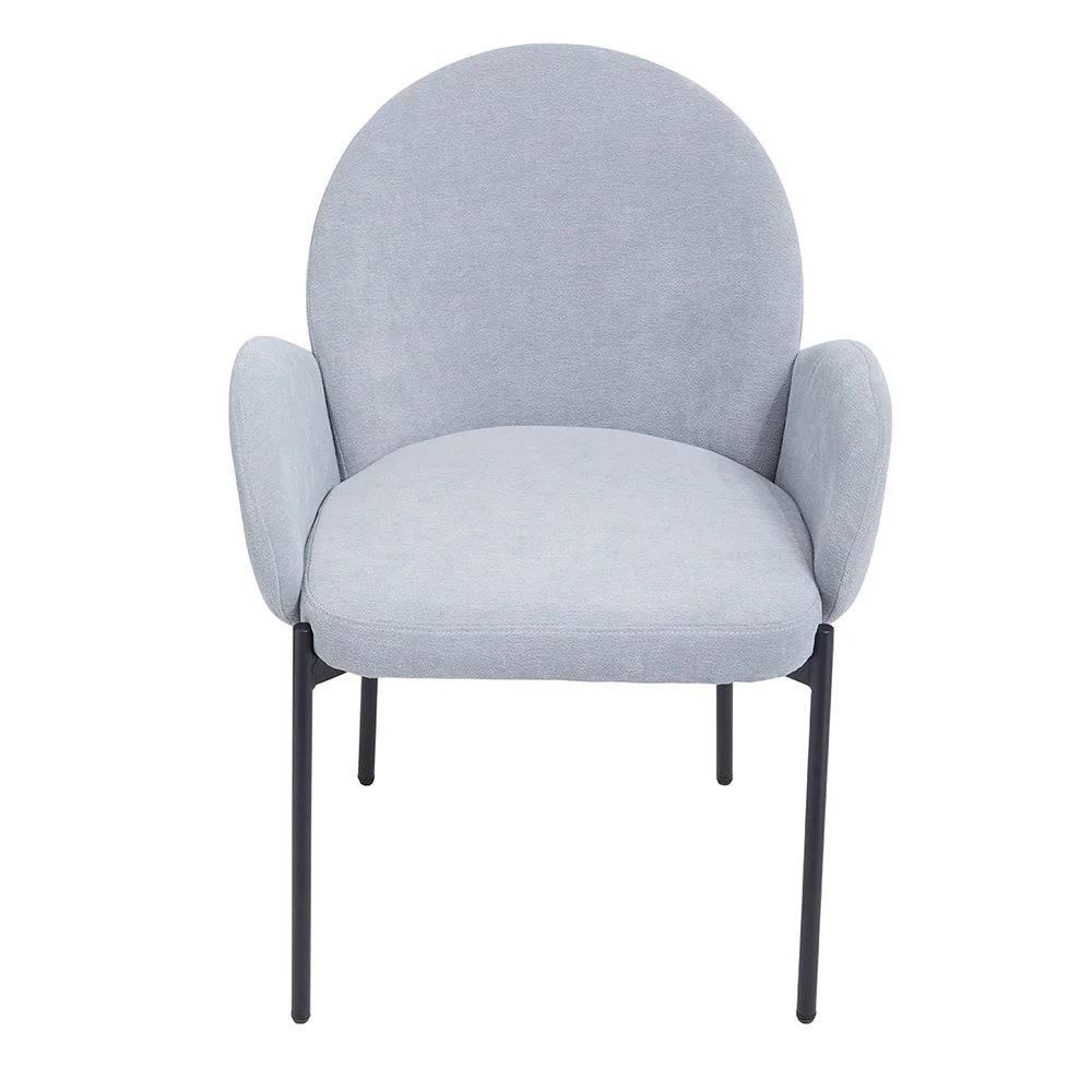 Livingandhome Set Of 2 Modern Upholstered Armrest Chairs - Image 4