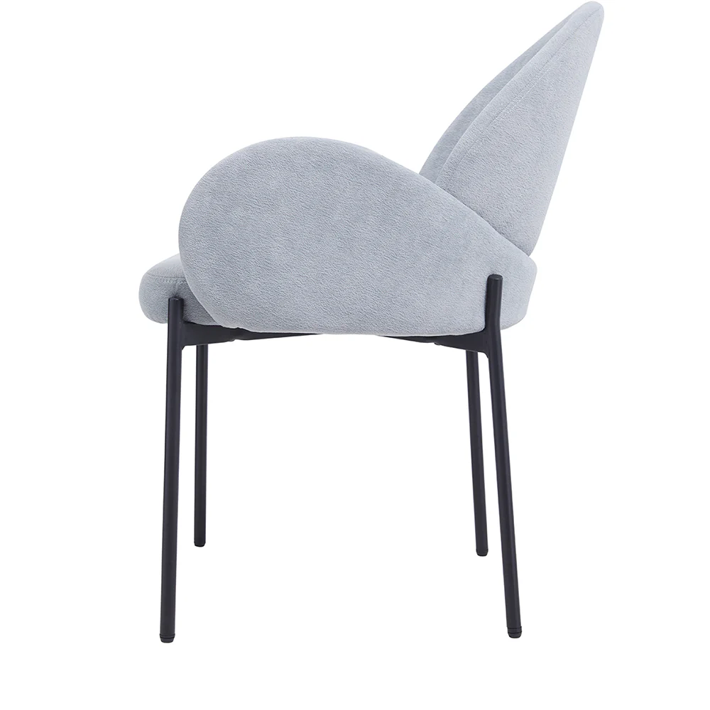 Livingandhome Set Of 2 Modern Upholstered Armrest Chairs - Image 5