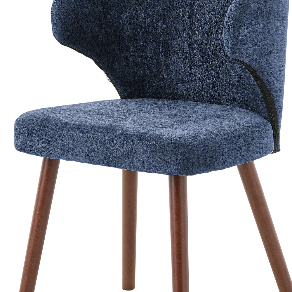 Livingandhome Set of 2 Upholstered Dining Chairs - Image 4