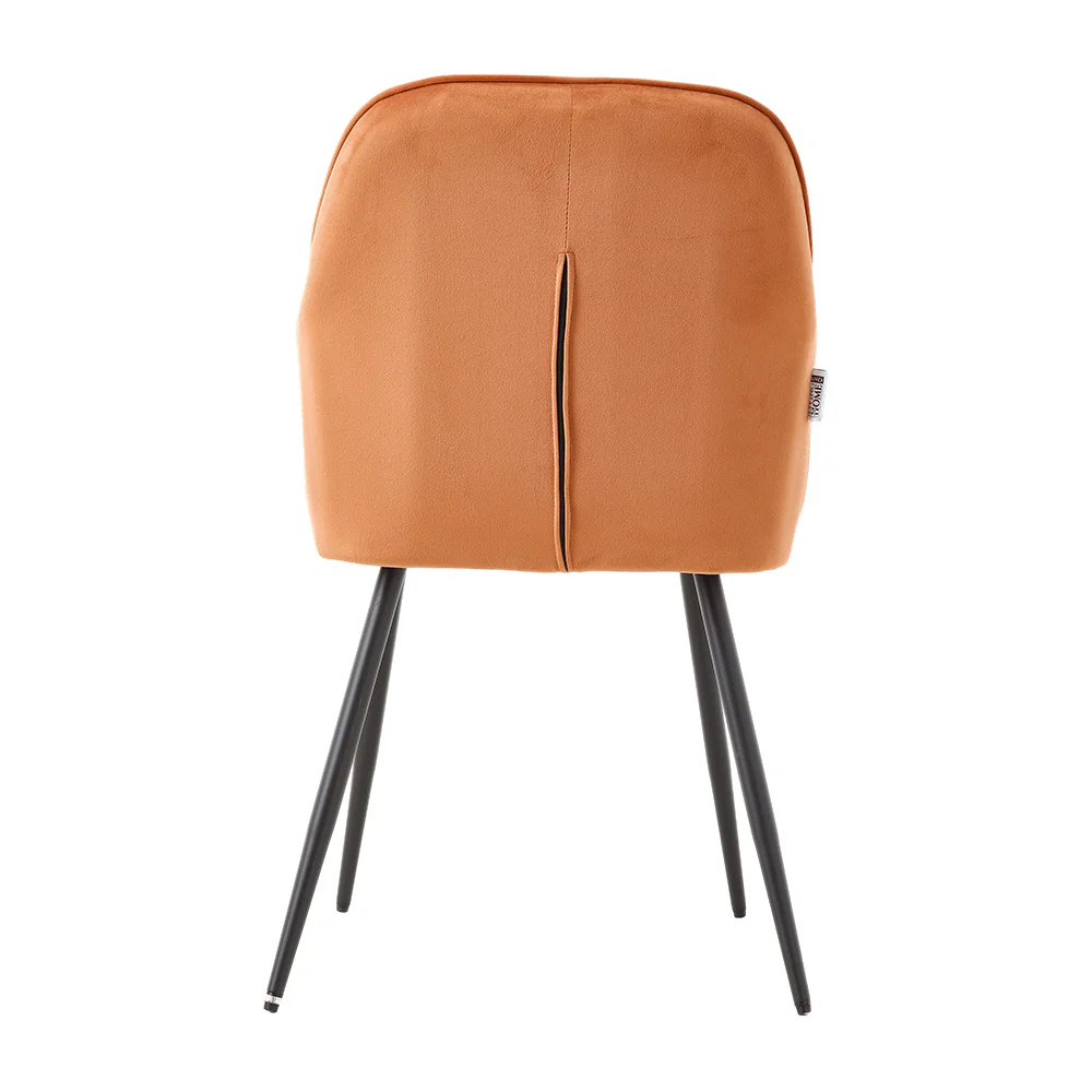 Livingandhome Set of 2 Upholstered Dining Chairs - Image 4