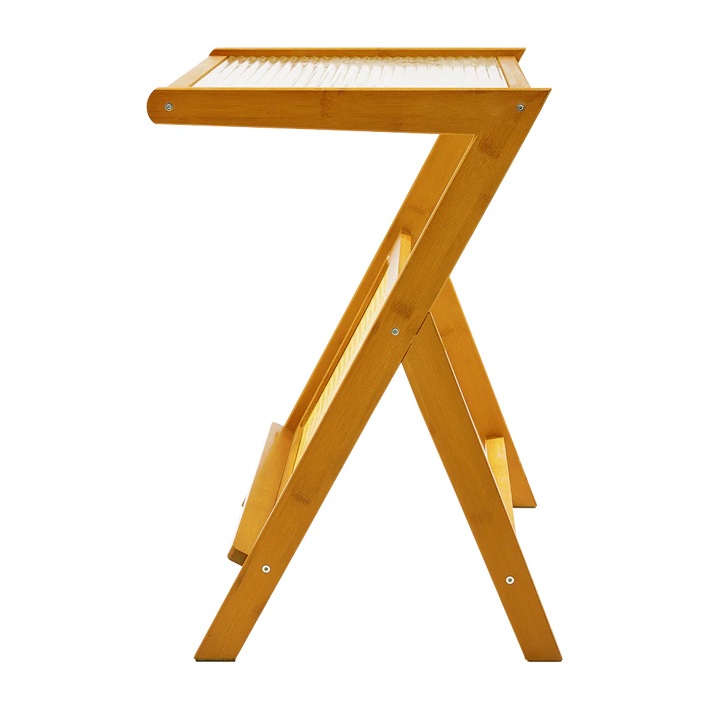 Livingandhome Small Bamboo End Table - Image 4