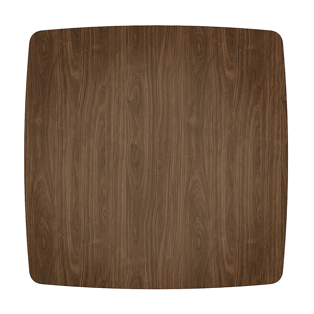 Livingandhome Square 80cm Wooden Folding Coffee Table - Image 3