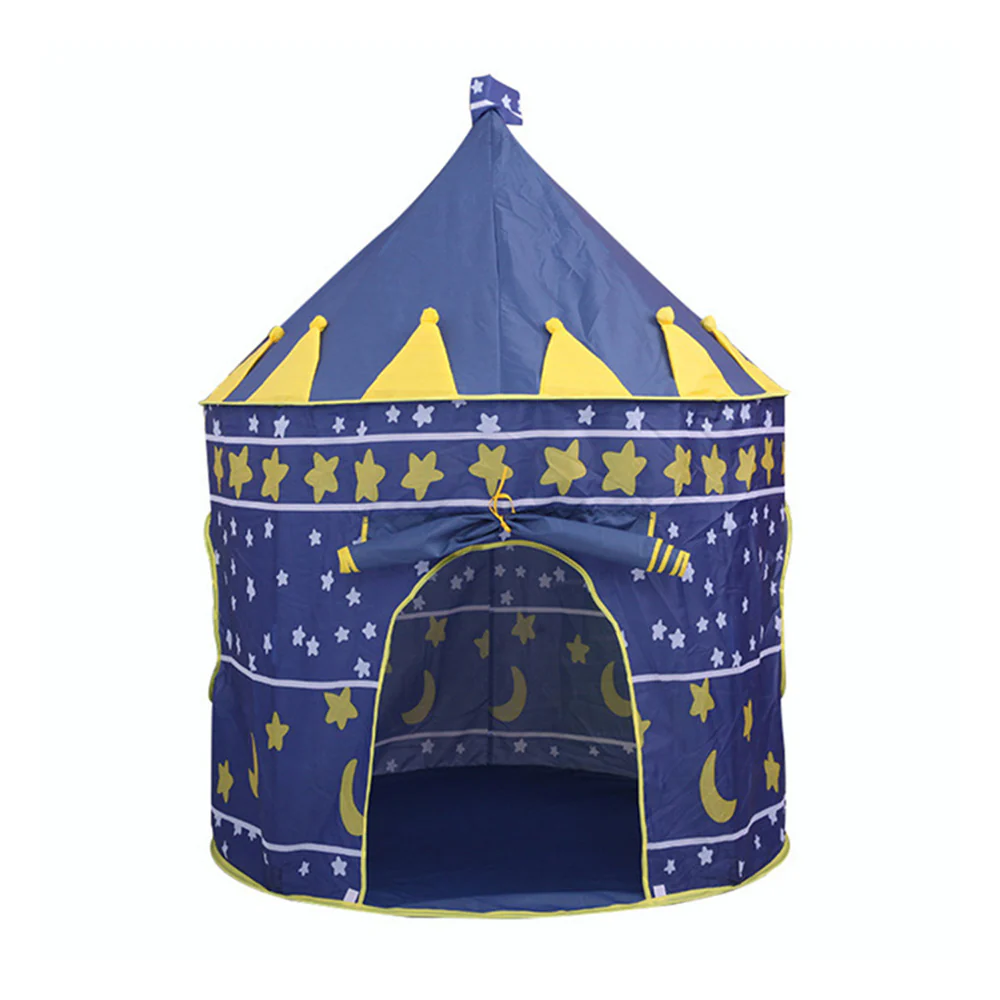Livingandhome Star and Moon Round Kids Playhouse Home Toy - Image 3