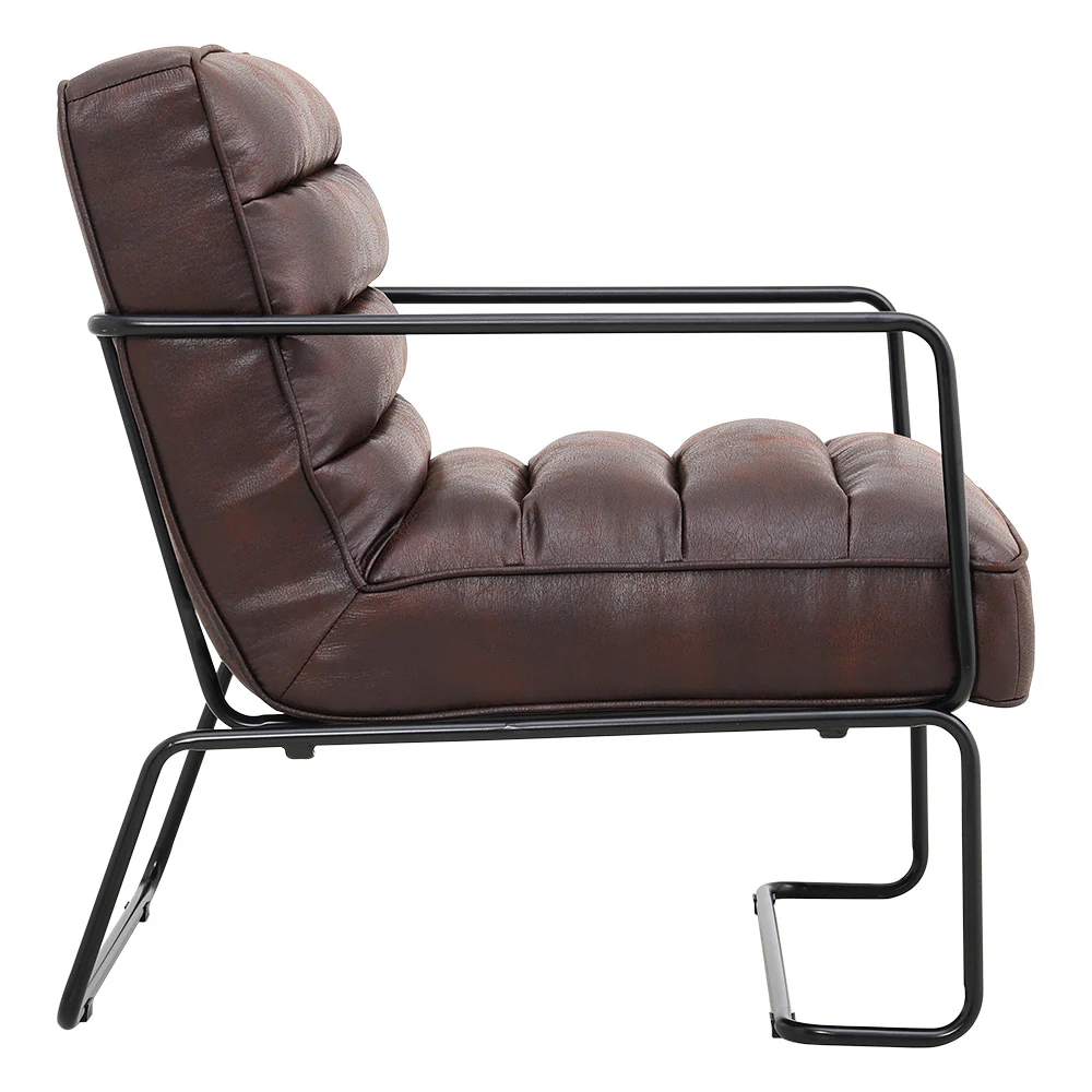 Livingandhome Stylish Mid-Century Lounge Armchair - Image 5