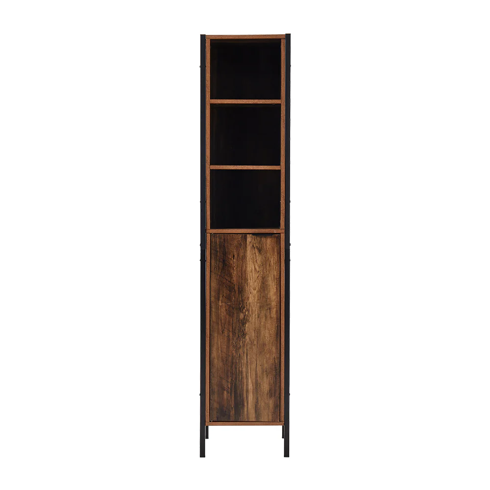 Livingandhome Tall Storage Cabinet with Single-door - Image 3