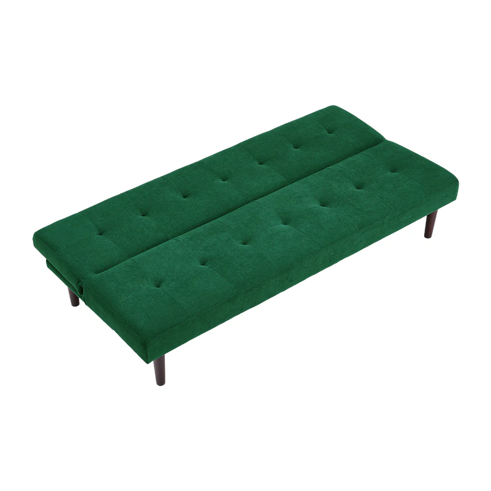 Livingandhome Tufted Upholstered Convertible Sofa - Image 6