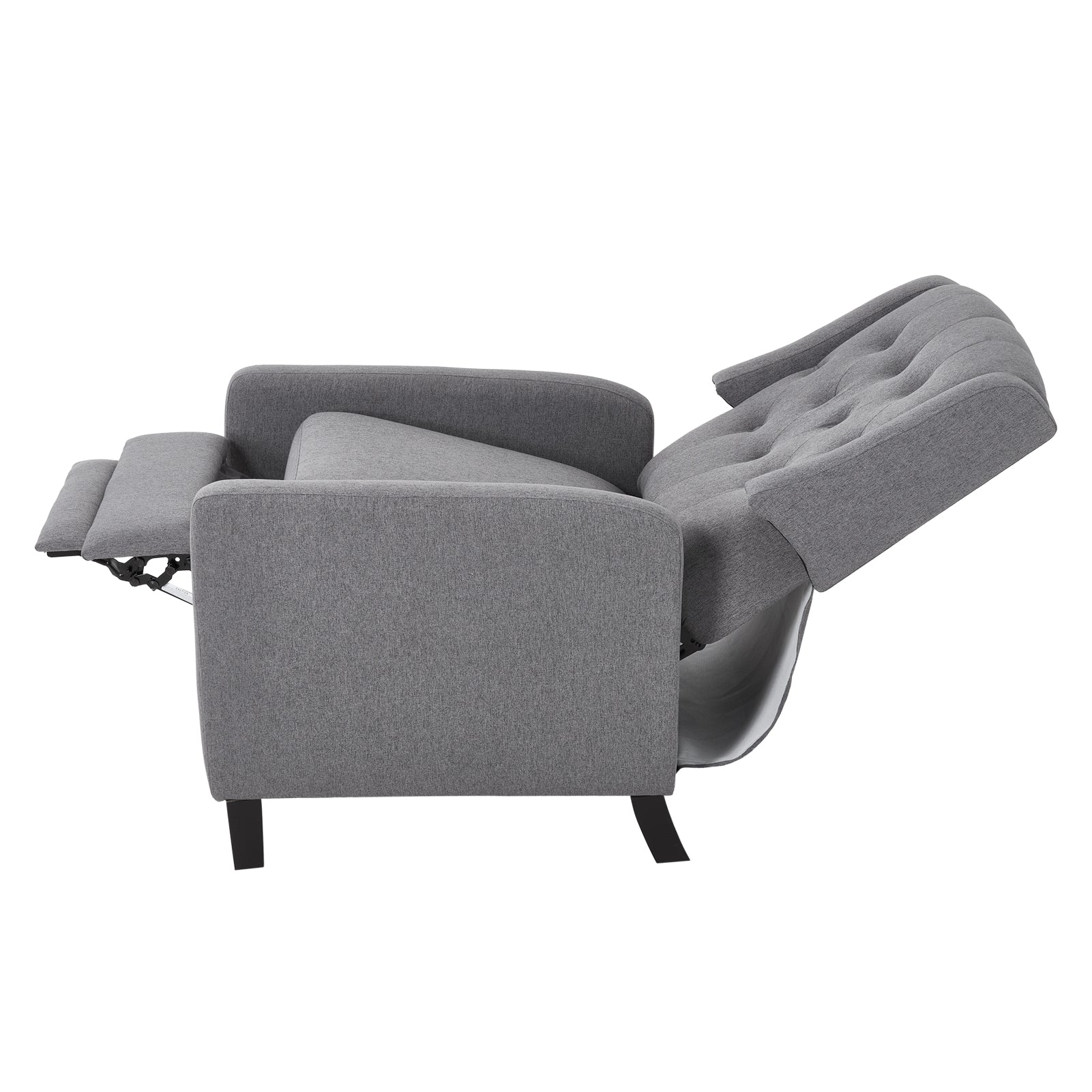 Livingandhome Upholstered Recliner Chair - Image 4