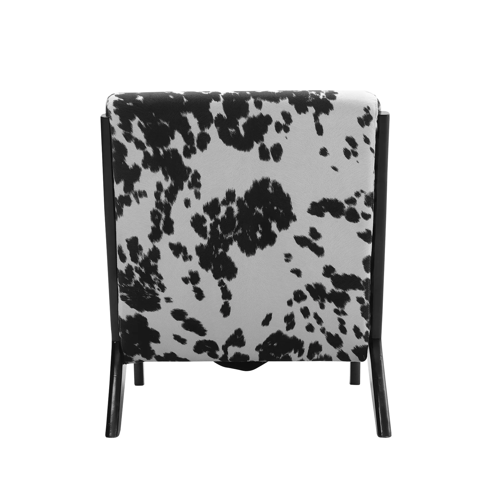 Livingandhome Velvet Upholstered Armchair - Image 4