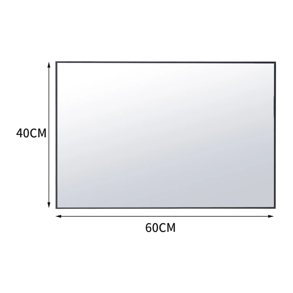 Livingandhome Wall Mirror with Aluminium Frame - Image 4