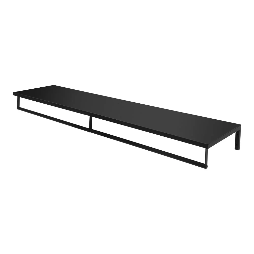 Livingandhome Wall Mounted Clothes Rack with Top Shelf - Image 4