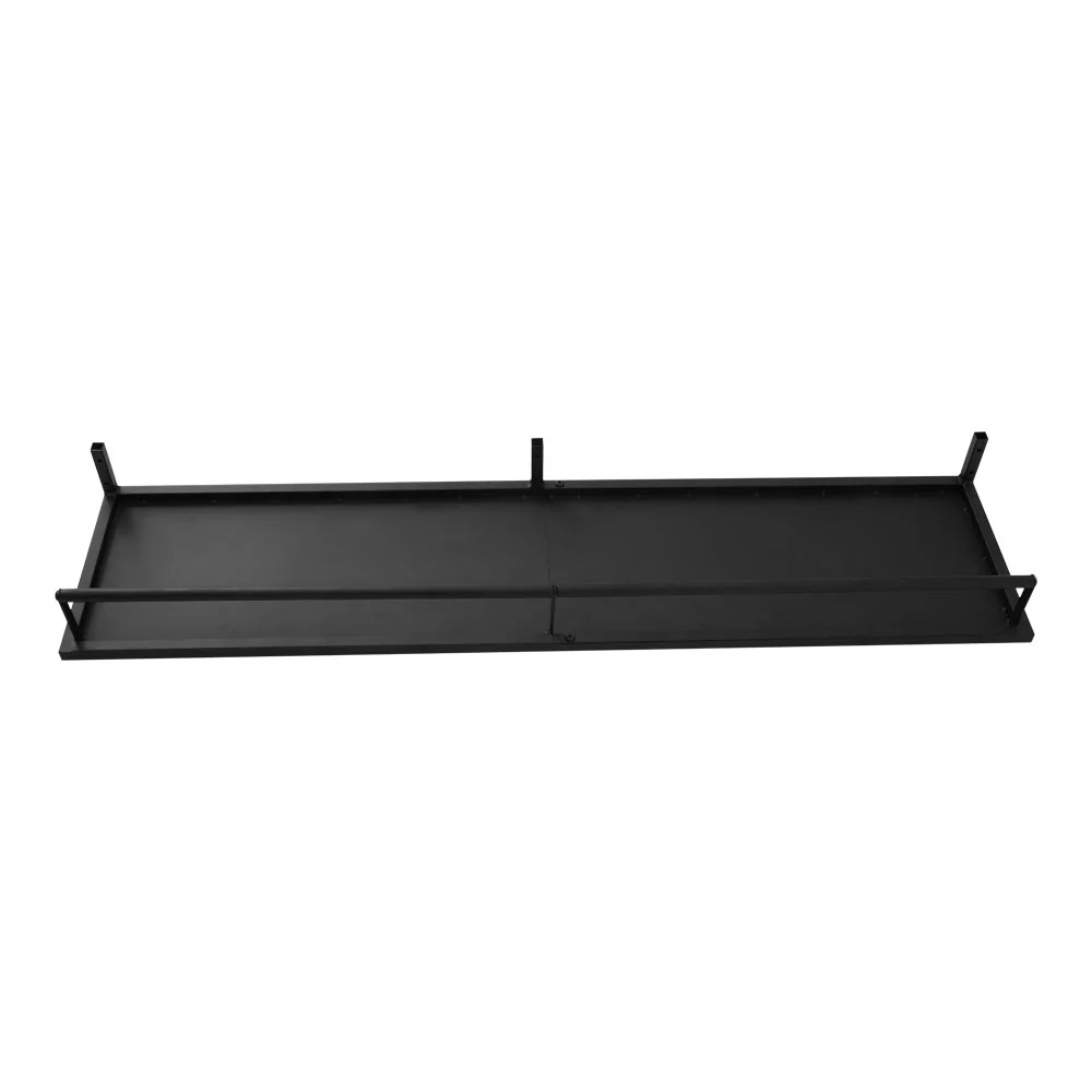 Livingandhome Wall Mounted Clothes Rack with Top Shelf - Image 5