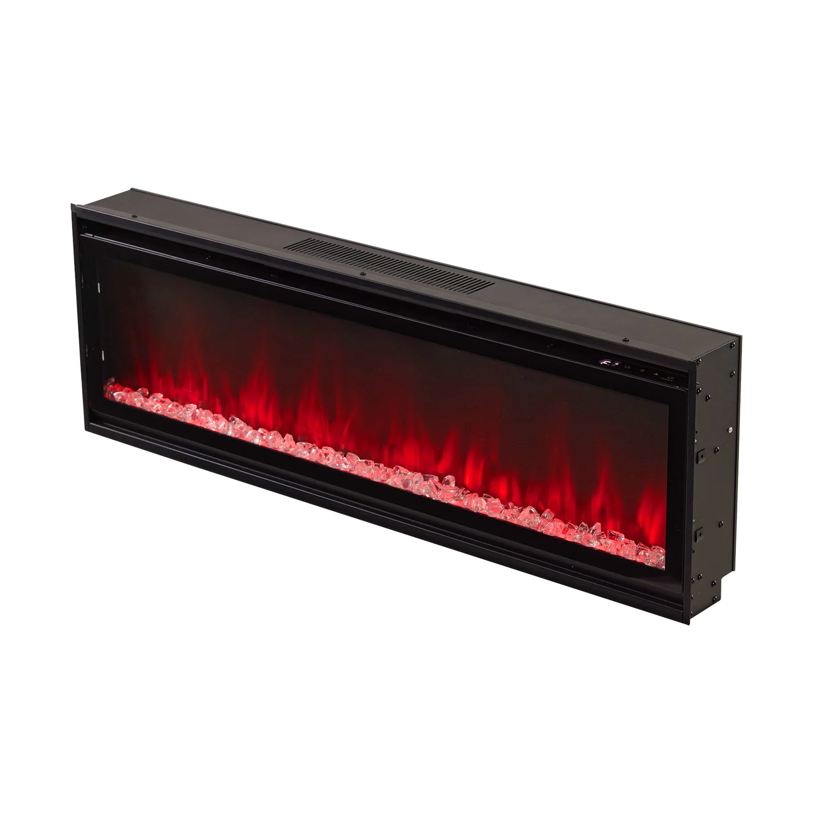 Livingandhome Wall Mounted Electric Fireplace With Remote Control