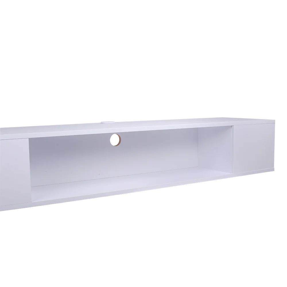 Livingandhome White Floating TV Stand - Image 5