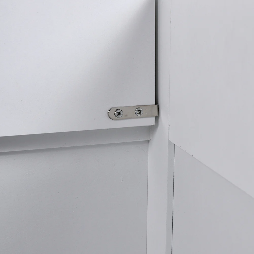 Livingandhome White Wooden Lift-Top Toy Storage Chest - Image 4