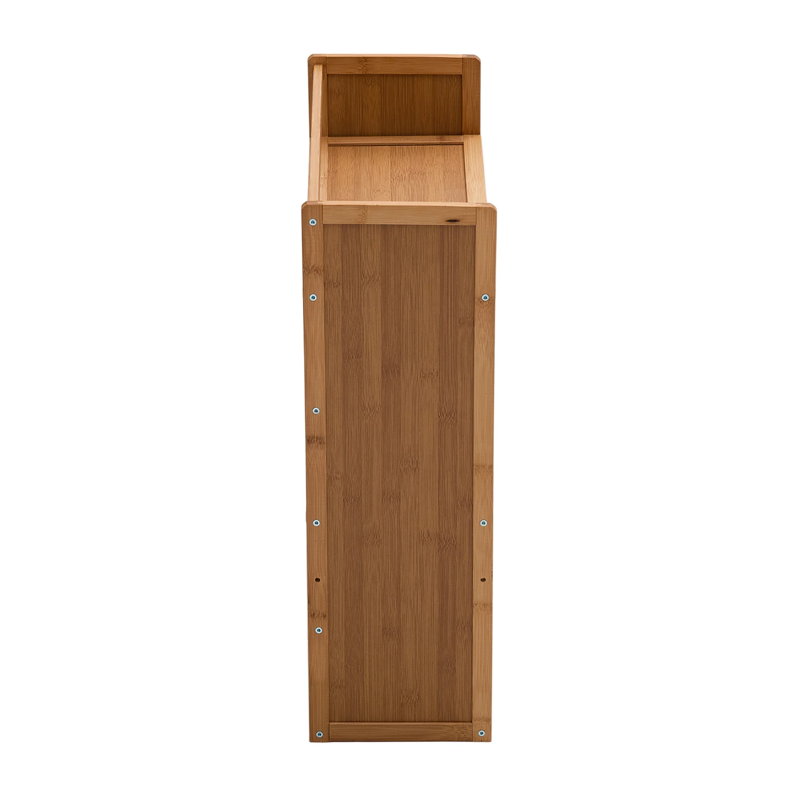 Livingandhome Wooden Bamboo 3-Tier Desktop Organizer - Image 2