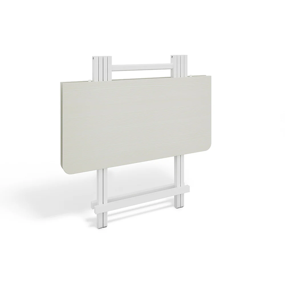Livingandhome Wooden Foldable Table For Dining - Image 4