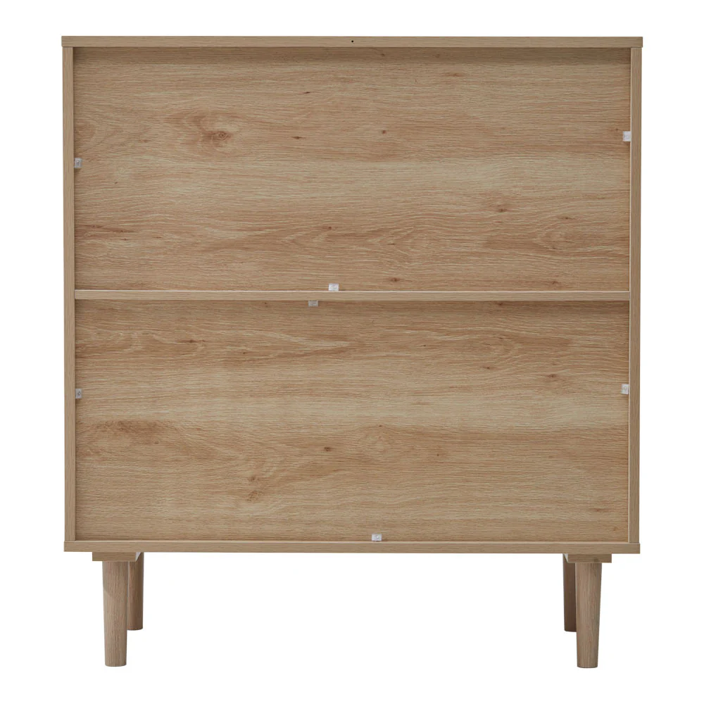 LivingandHome Rattan Sideboard With Double Doors - Image 6
