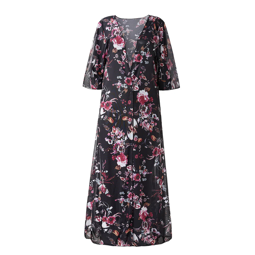 Long Beach Cover-up Cardigan - Image 3