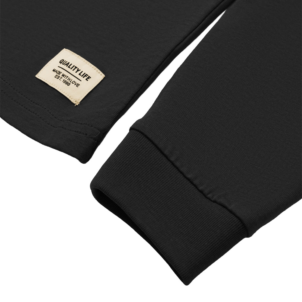 Long-Sleeved Crew Neck T-Shirt - Image 6